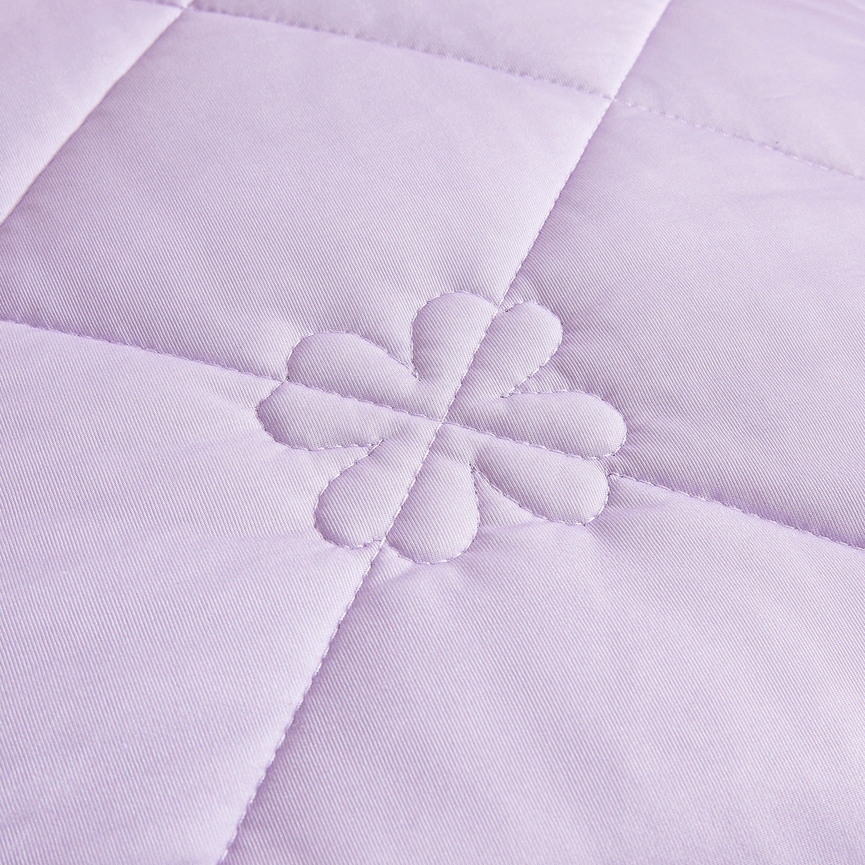 91家纺网 家纺一手货源 找家纺 魅图家纺 2026新款跨境A类凉感丝夏被-英文版 双拼 优雅紫