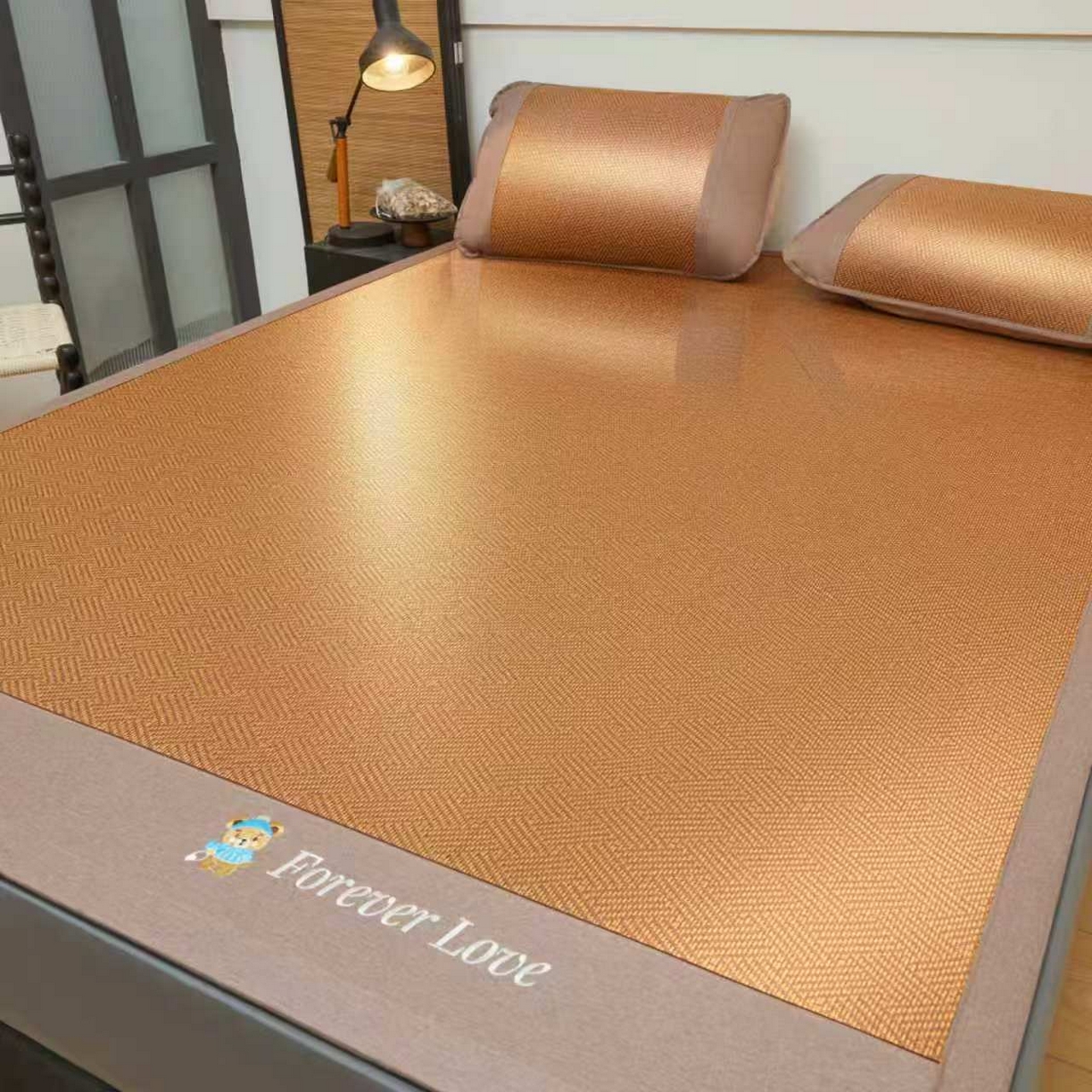 （总）席匠 2026新款小熊藤席凉席席子