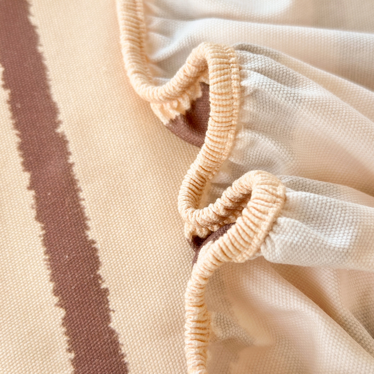 91家纺网 家纺一手货源 找家纺 沐棉家居 2026新款毛巾绣老粗布全棉纯棉床笠单品床笠单件 洗澡巴拉