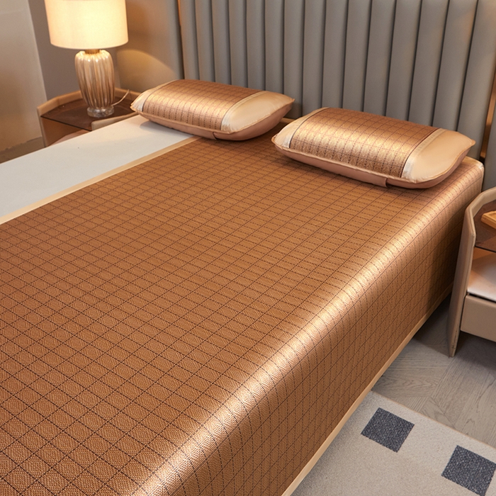 91家纺网 家纺一手货源 找家纺 席匠 2026新款直角藤席凉席席子 罗马格