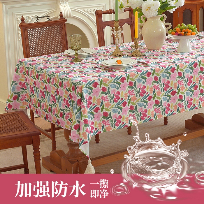 91家纺网 家纺一手货源 找家纺 （总）南通大梧纺织 2026新款美式风情春系列桌布