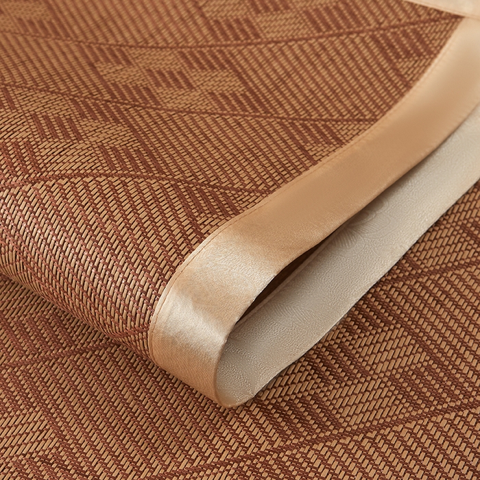 91家纺网 家纺一手货源 找家纺 席匠 2026新款直角藤席凉席席子 九宫格