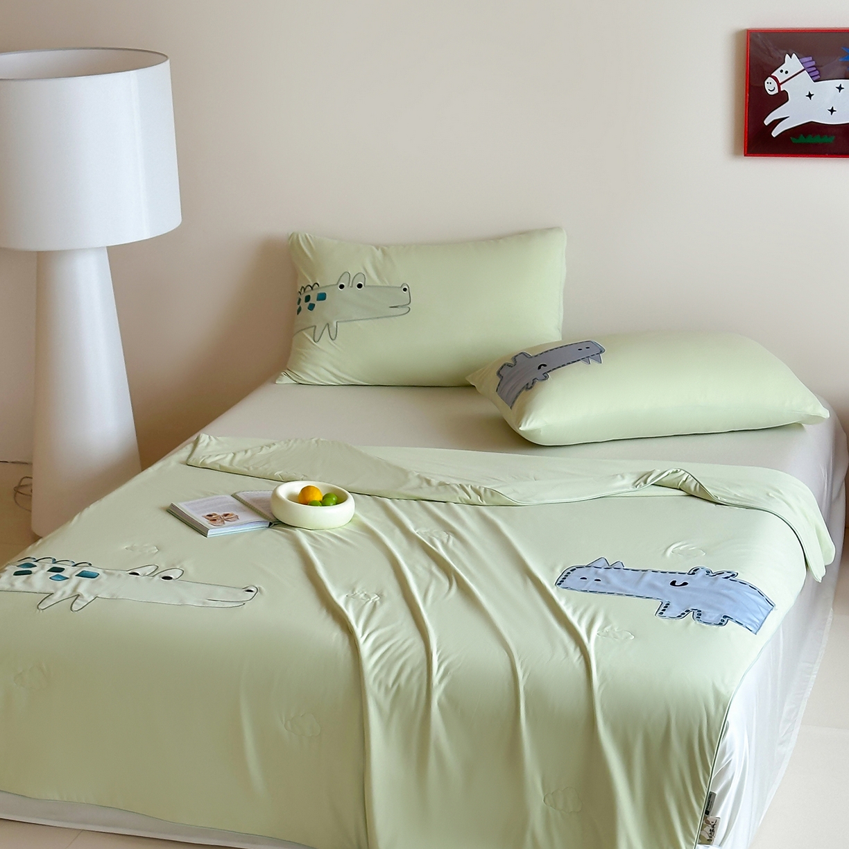 91家纺网 家纺一手货源 找家纺 （总）傲蕾良品 2026新款冰冰鸭即刻凉感夏被