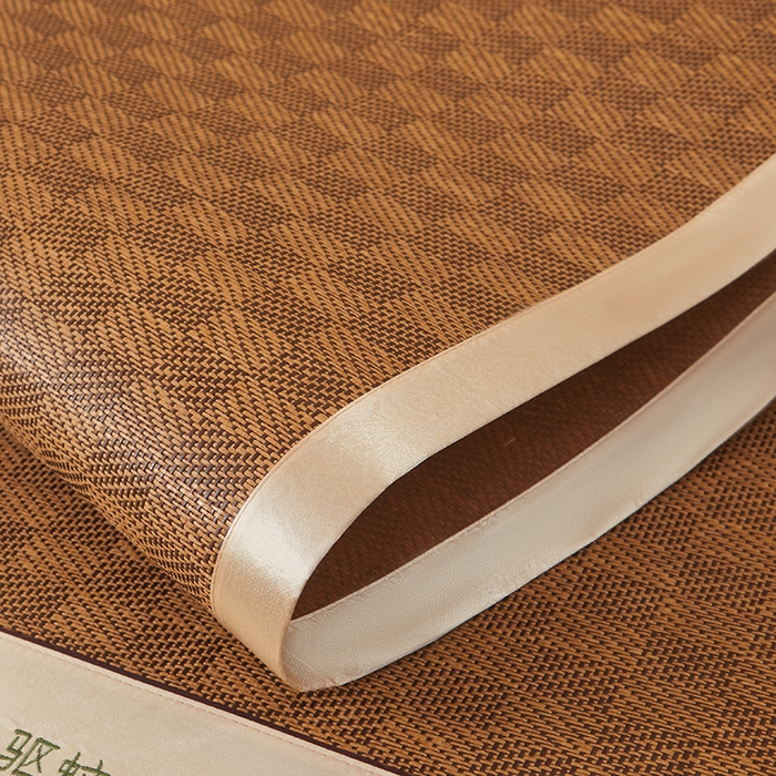 91家纺网 家纺一手货源 找家纺 席匠 2026新款艾草驱蚊藤席凉席席子 经典格