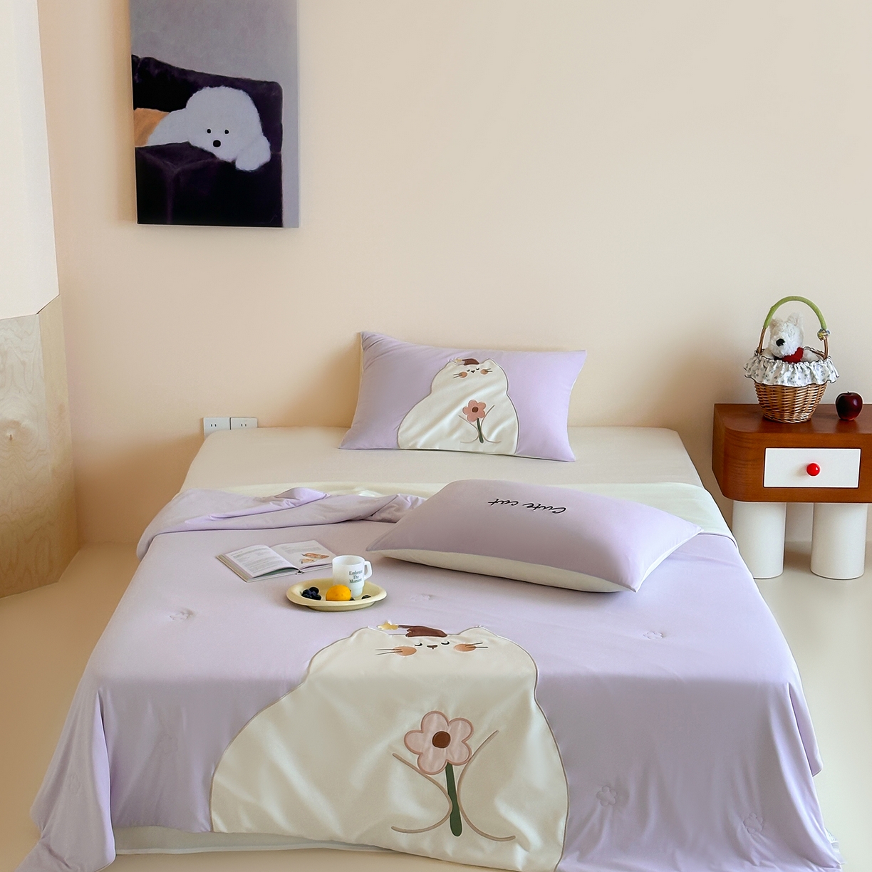 91家纺网 家纺一手货源 找家纺 （总）傲蕾良品 2026新款冰冰鸭即刻凉感夏被