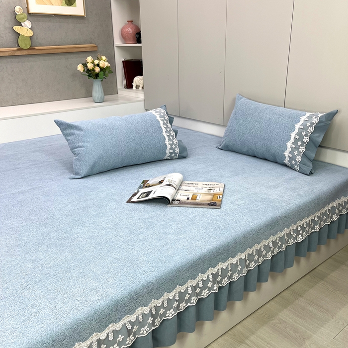 91家纺网 家纺一手货源 找家纺 （总）峻杨榻榻米床盖炕盖 2026新款定制榻榻米床盖炕盖四季通用冰纱夏梦系列