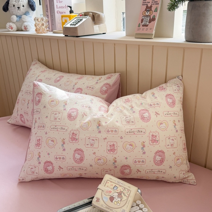 91家纺网 家纺一手货源 找家纺 （总）鑫佳居 2026新款古法仿棉小清新印花单被套