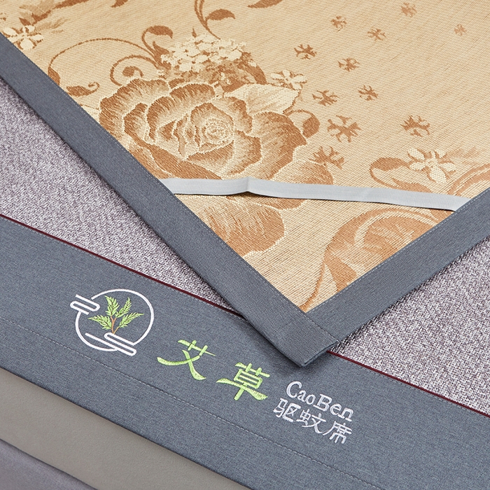 91家纺网 家纺一手货源 找家纺 席匠 2026新款双面印尼藤席凉席席子 银河灰