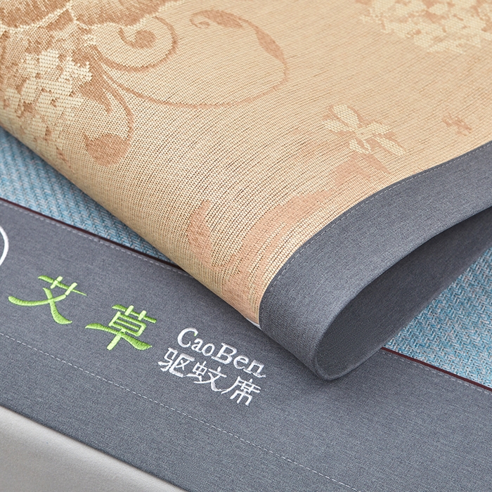 91家纺网 家纺一手货源 找家纺 席匠 2026新款双面印尼藤席凉席席子 水晶绿