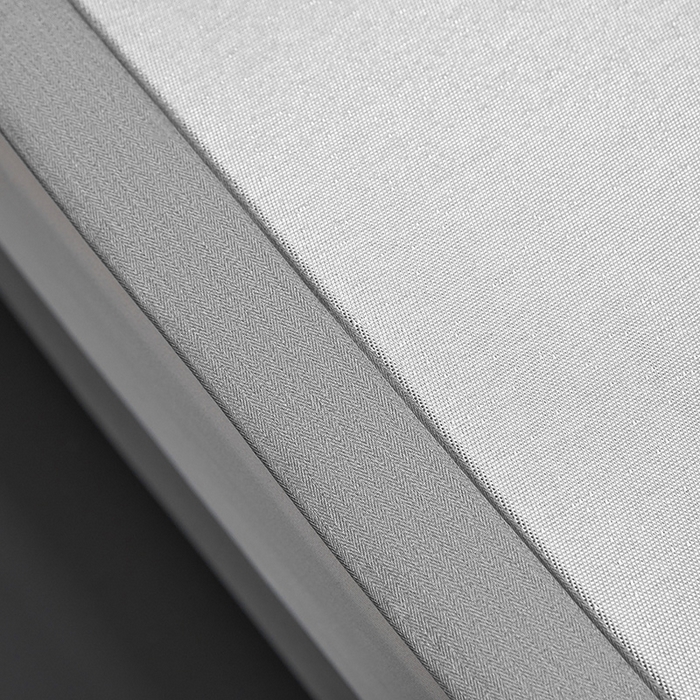 91家纺网 家纺一手货源 找家纺 航途席业 2026新款星河织梦提花粗冰丝席凉席席子 暮云灰