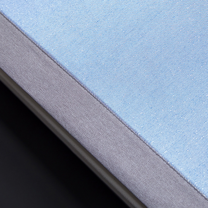 91家纺网 家纺一手货源 找家纺 航途席业 2026新款星河织梦提花粗冰丝席凉席席子 晴川蓝