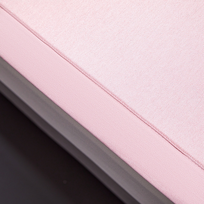 91家纺网 家纺一手货源 找家纺 航途席业 2026新款星河织梦提花粗冰丝席凉席席子 桃夭粉