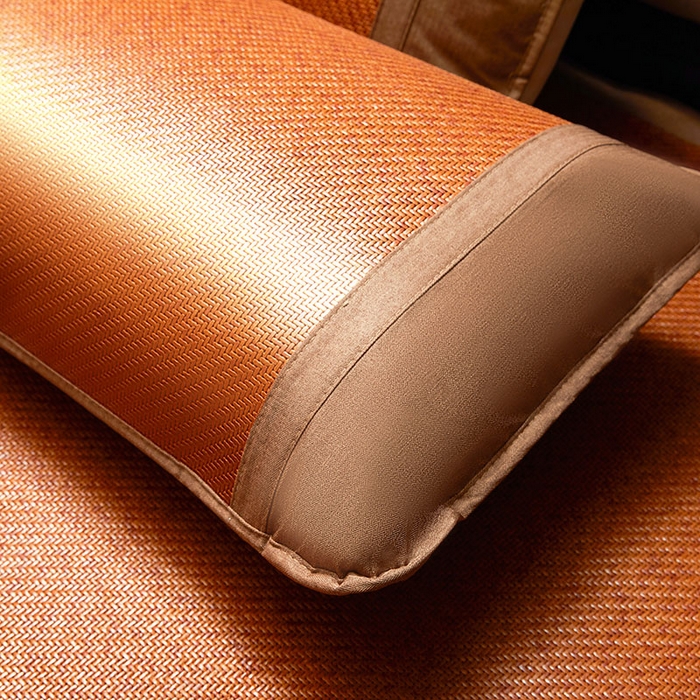 91家纺网 家纺一手货源 找家纺 （总）航途席业 2026新款山河清风印尼双面藤凉席席子