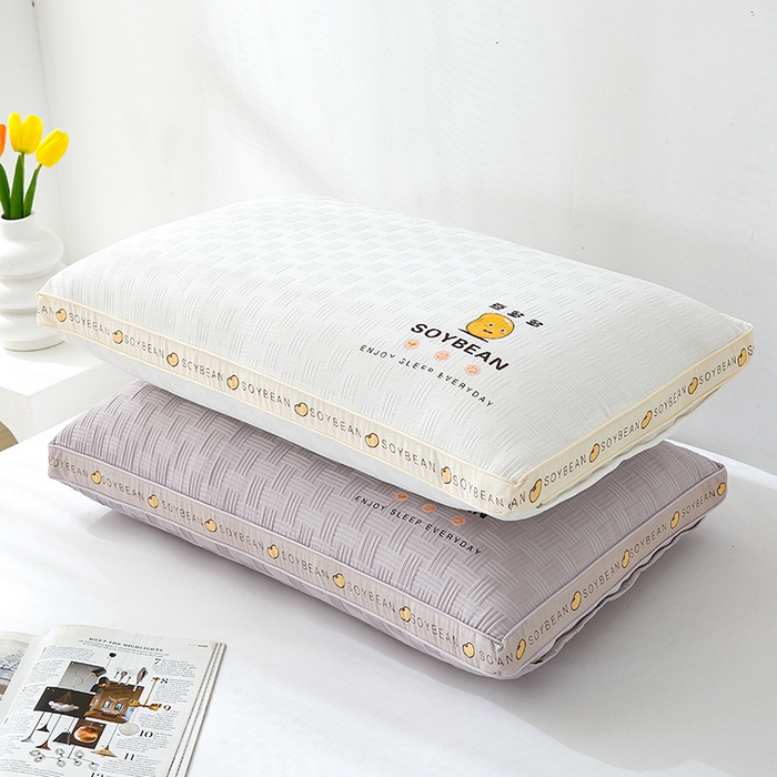 91家纺网 家纺一手货源 找家纺 永乐枕芯 2026新款豆多多立体枕枕头枕芯 豆多多立体枕灰