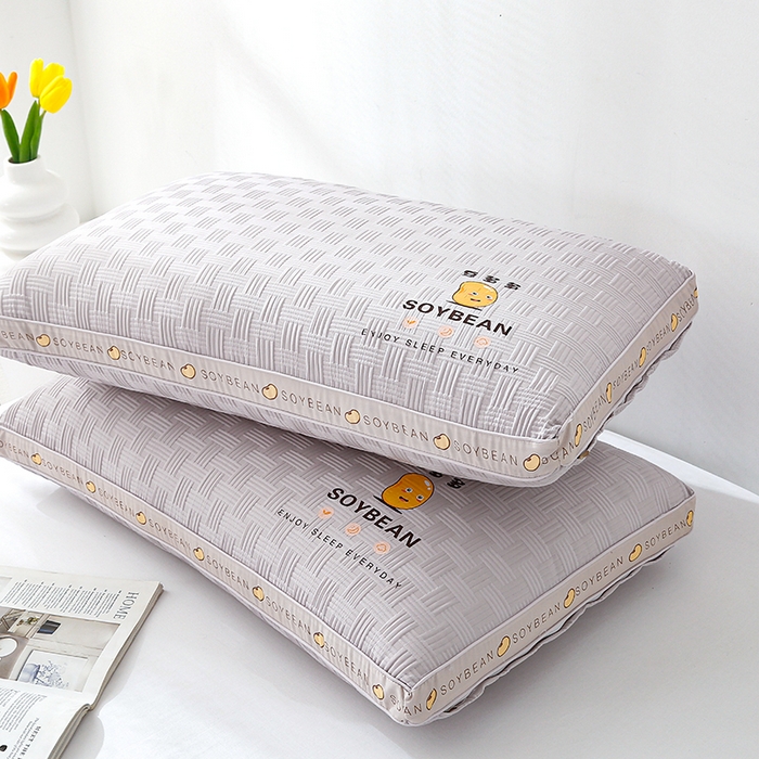永乐枕芯 2026新款豆多多立体枕枕头枕芯 豆多多立体枕灰