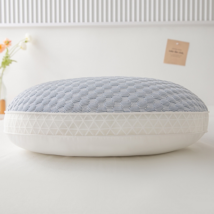 91家纺网 家纺一手货源 找家纺 永乐枕芯 2026新款凉豆豆蝶形护颈枕枕头枕芯 凉豆豆蝶形枕灰