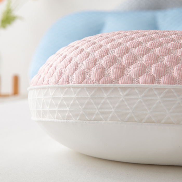 91家纺网 家纺一手货源 找家纺 永乐枕芯 2026新款凉豆豆蝶形护颈枕枕头枕芯 凉豆豆蝶形枕粉