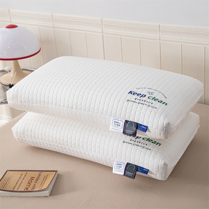 91家纺网 家纺一手货源 找家纺 （总）永乐枕芯 2026新款小方格捏角枕头枕芯