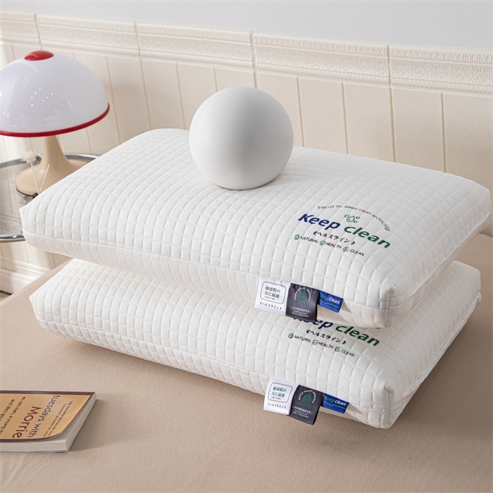 91家纺网 家纺一手货源 找家纺 （总）永乐枕芯 2026新款小方格捏角枕头枕芯