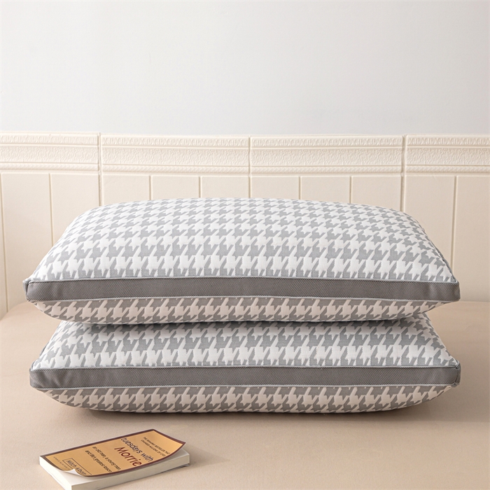 91家纺网 家纺一手货源 找家纺 （总）永乐枕芯 2026新款千鸟格立体枕枕头枕芯