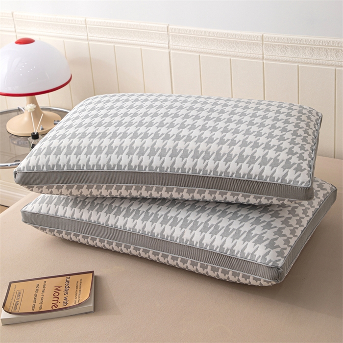 91家纺网 家纺一手货源 找家纺 （总）永乐枕芯 2026新款千鸟格立体枕枕头枕芯