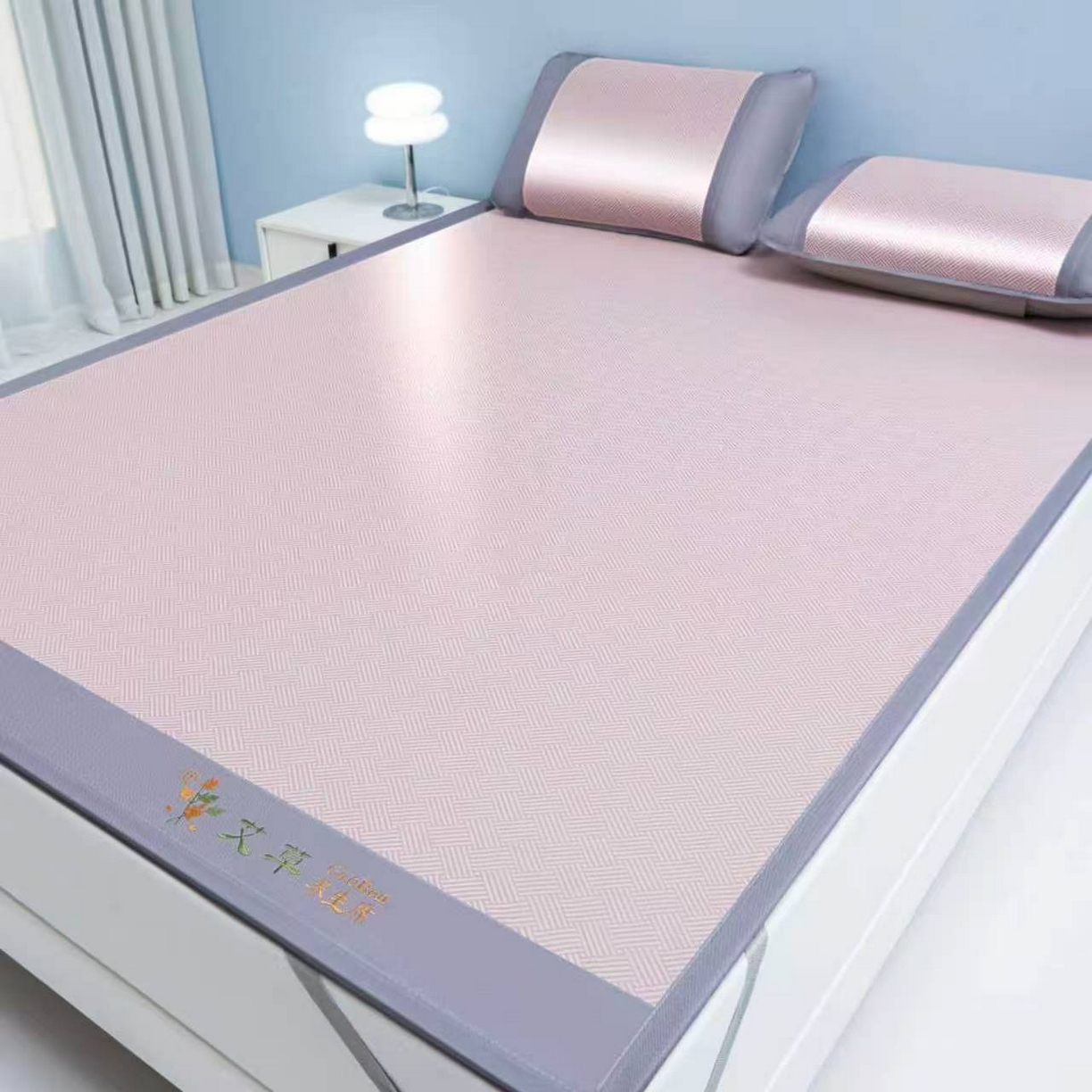 （总）席匠 2026新款粗冰丝饼干凉席席子