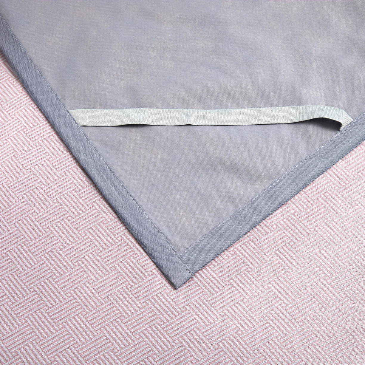 91家纺网 家纺一手货源 找家纺 席匠 2026新款粗冰丝饼干凉席席子 粉色