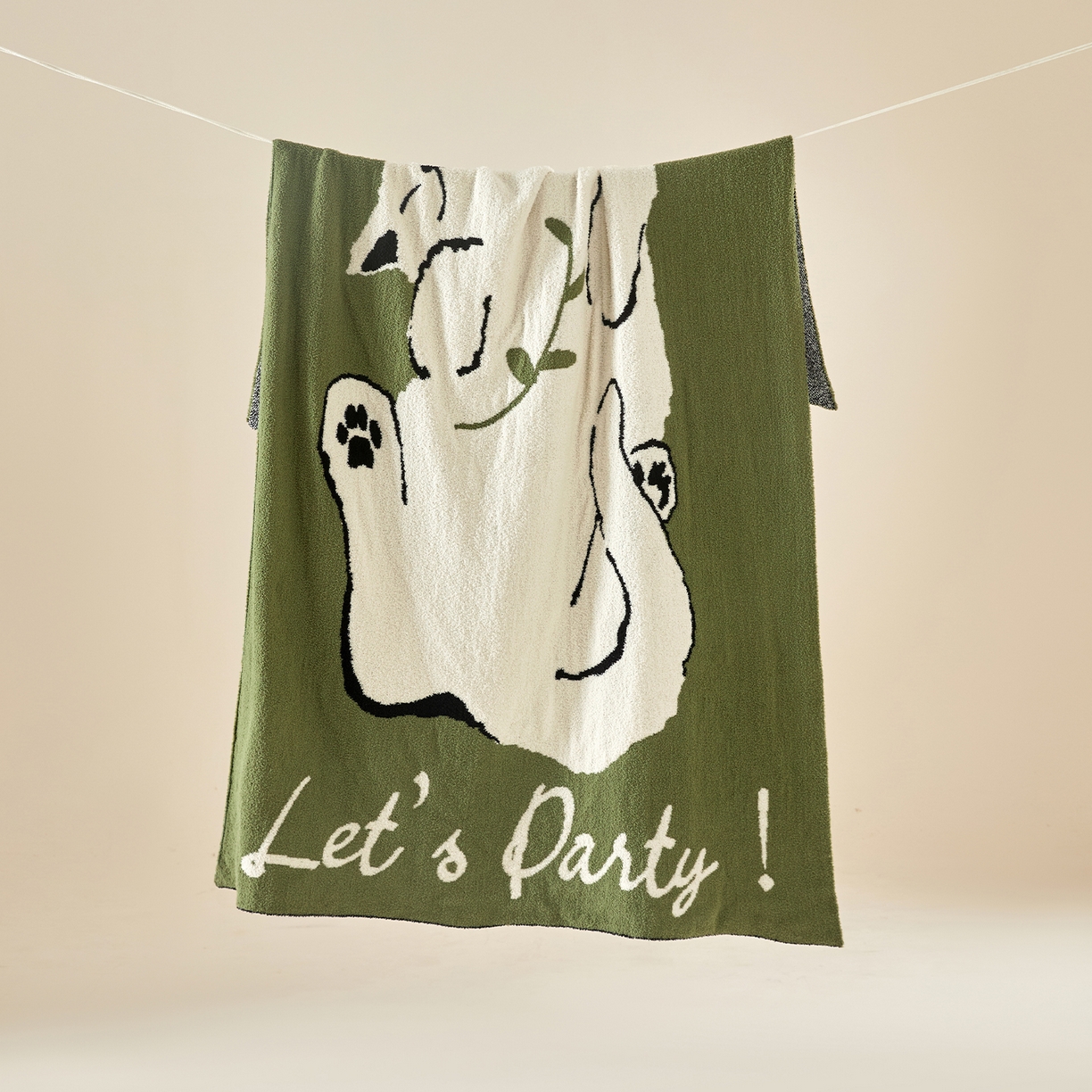 航途席业 2026新款半边绒毛毯毯子 草坪喵