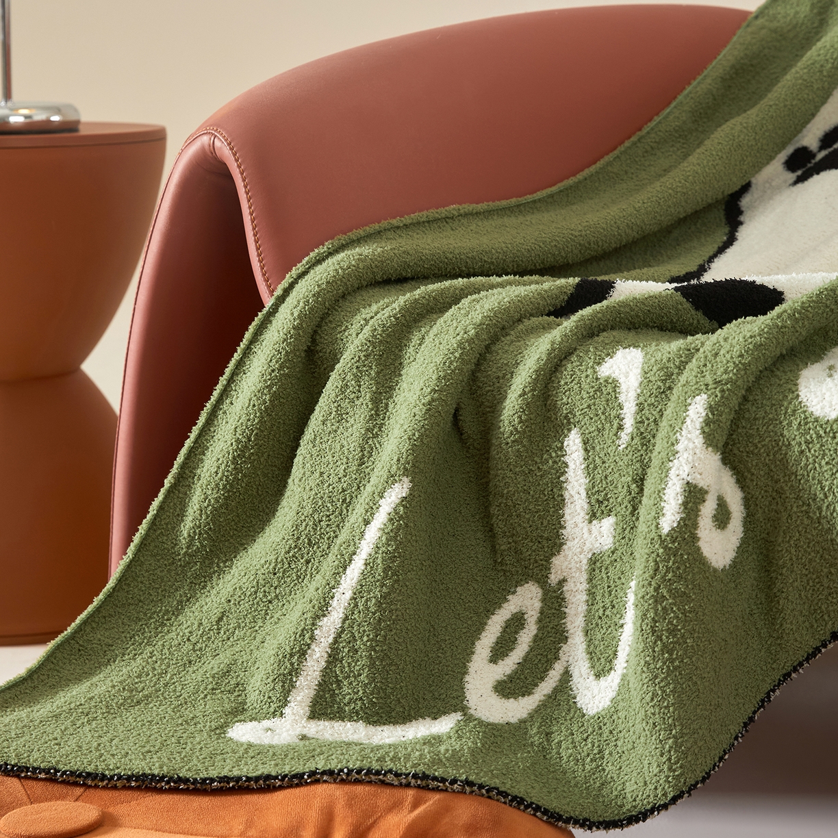 91家纺网 家纺一手货源 找家纺 航途席业 2026新款半边绒毛毯毯子 草坪喵