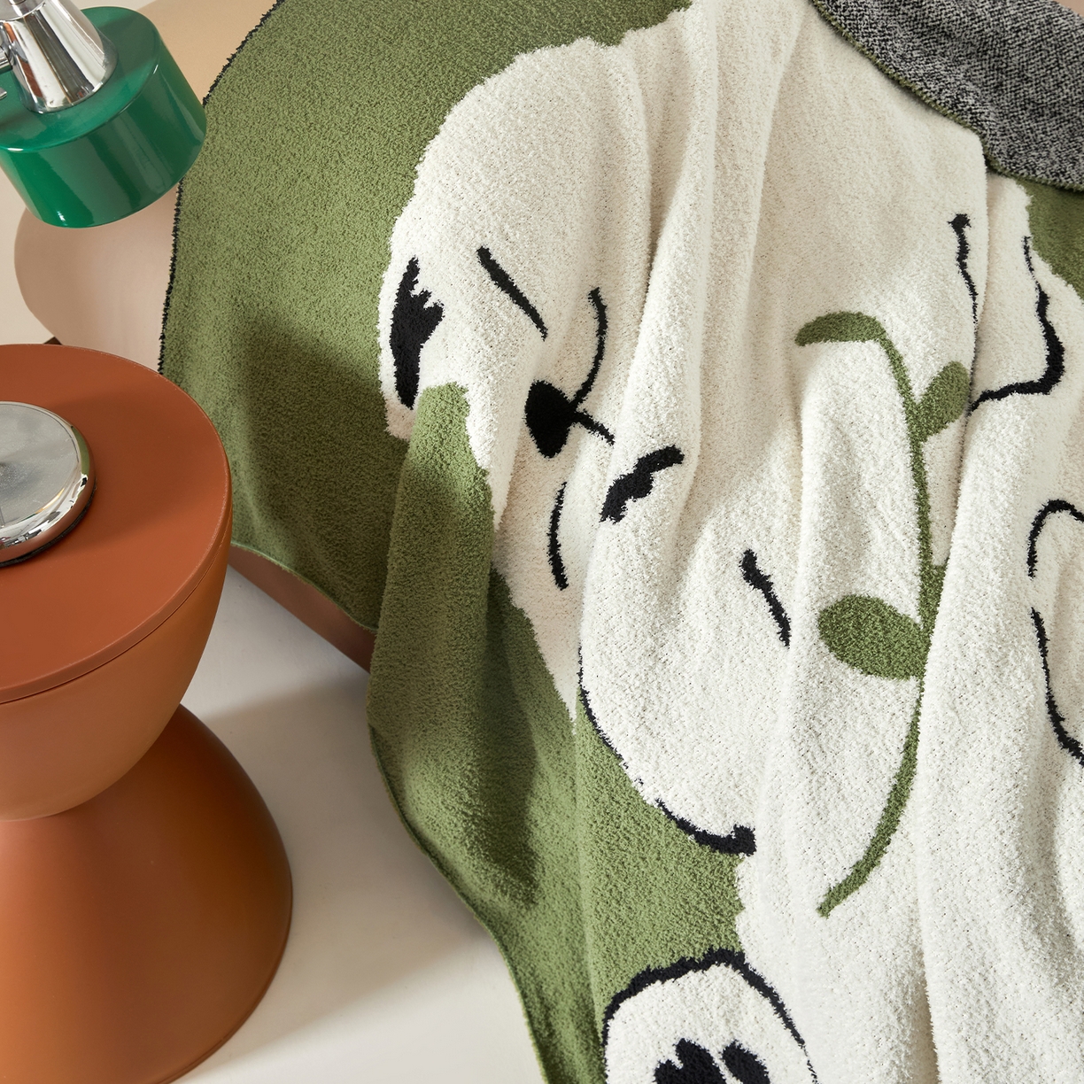 91家纺网 家纺一手货源 找家纺 航途席业 2026新款半边绒毛毯毯子 草坪喵