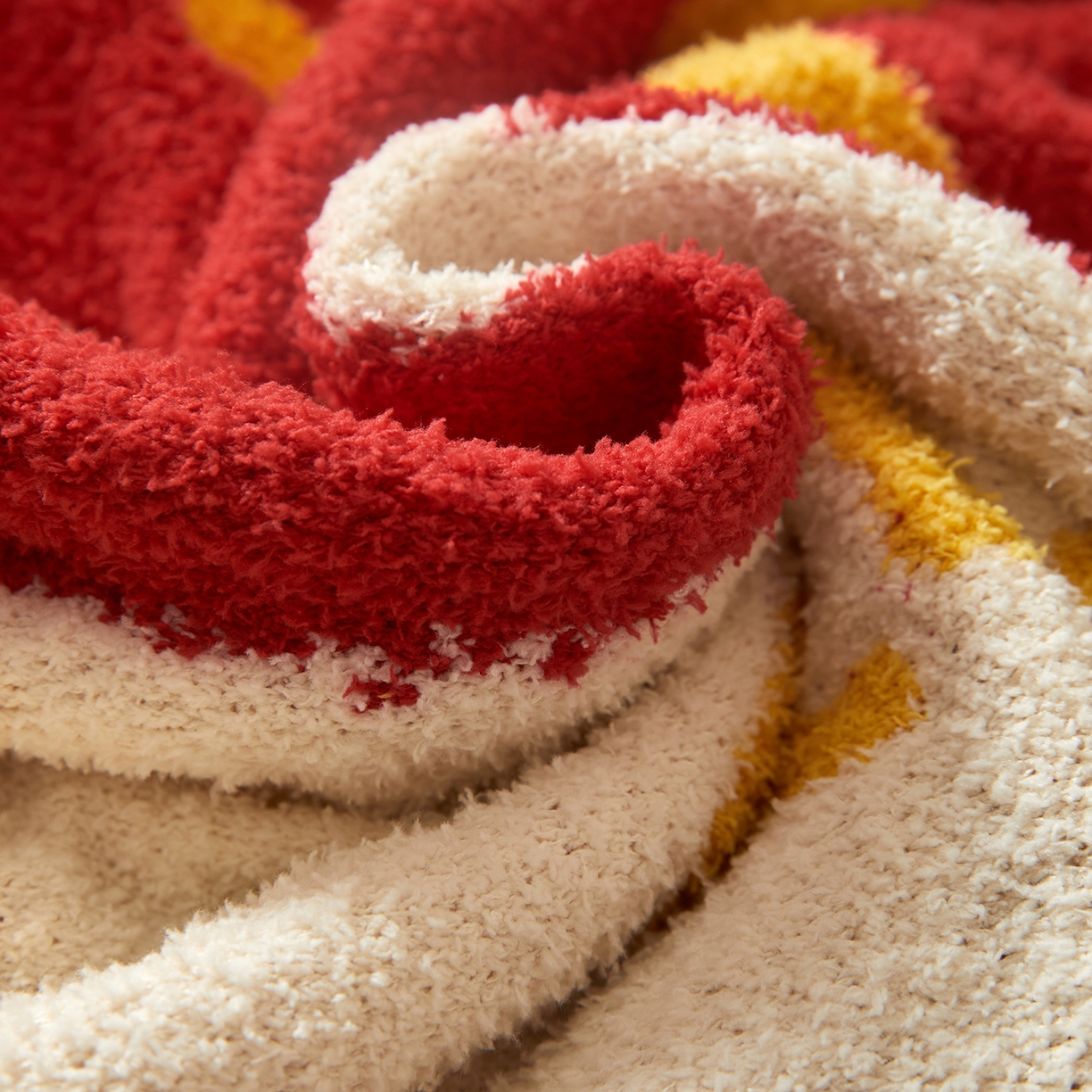 91家纺网 家纺一手货源 找家纺 航途席业 2026新款半边绒毛毯毯子 金钱豹