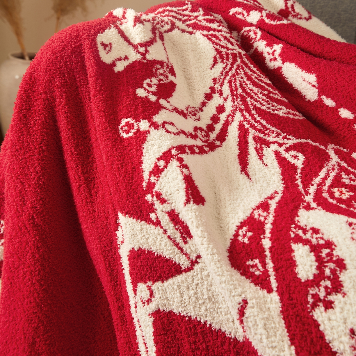 91家纺网 家纺一手货源 找家纺 航途席业 2026新款半边绒毛毯毯子 千金裘双面