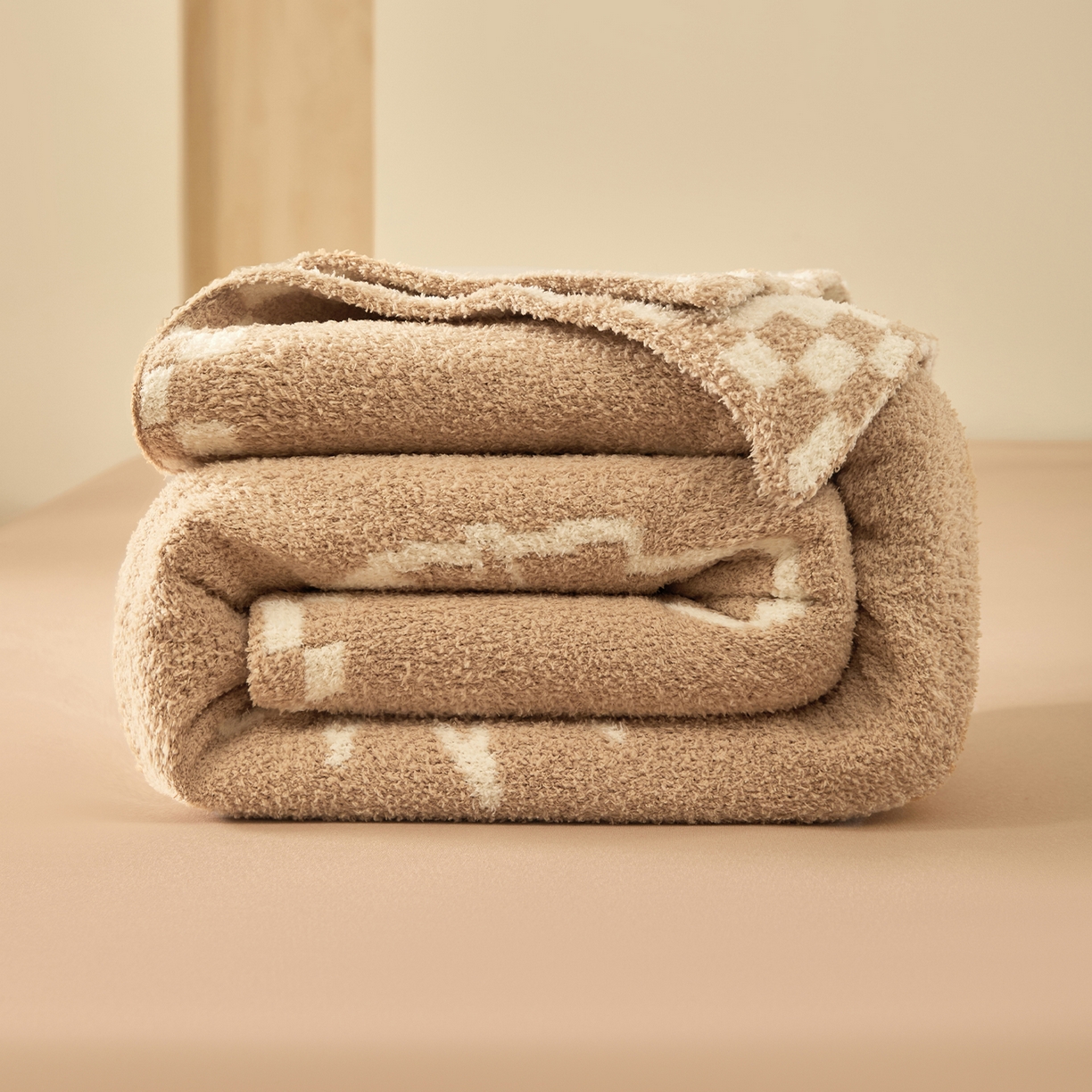 91家纺网 家纺一手货源 找家纺 航途席业 2026新款半边绒毛毯毯子 轻絮