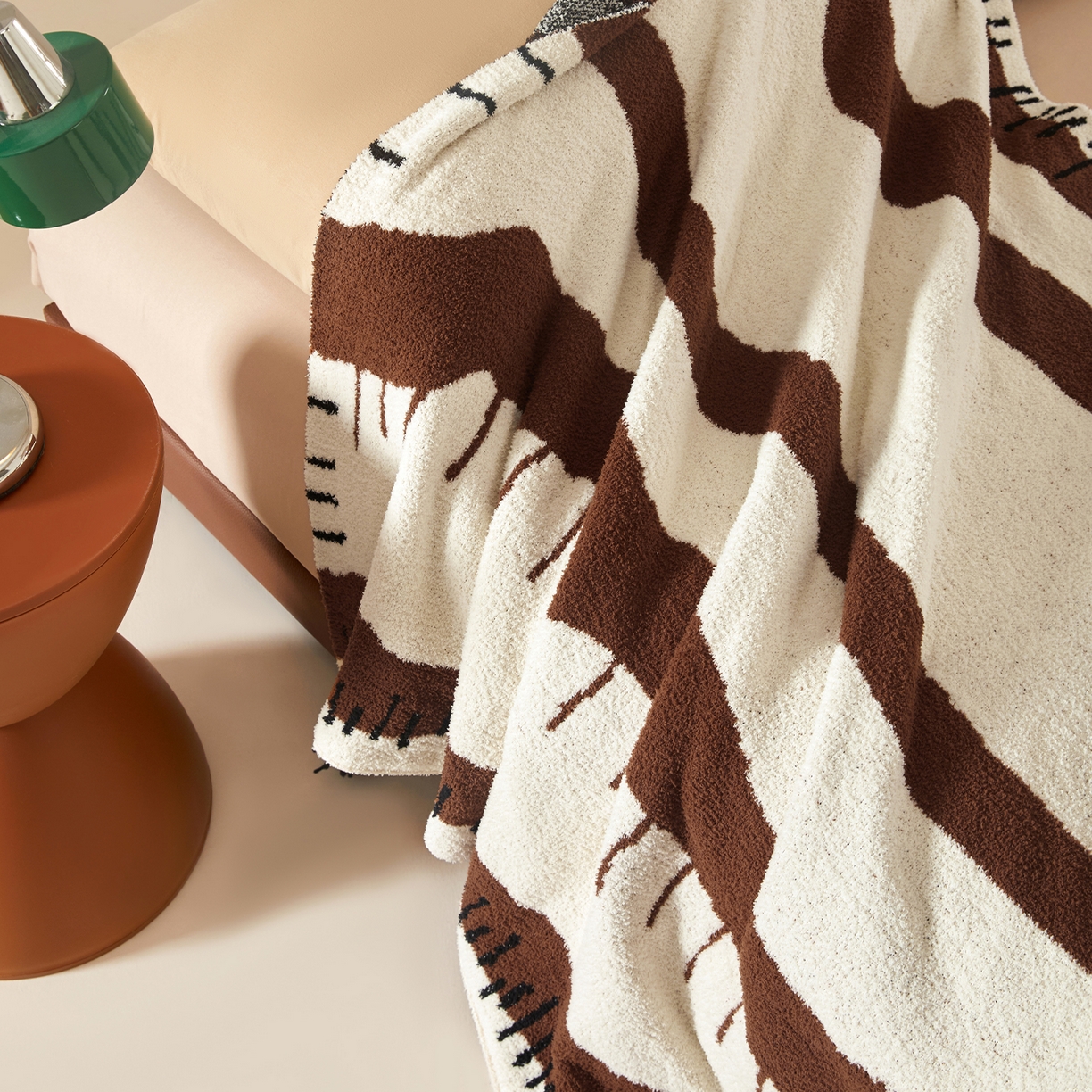 91家纺网 家纺一手货源 找家纺 航途席业 2026新款半边绒毛毯毯子 山澜