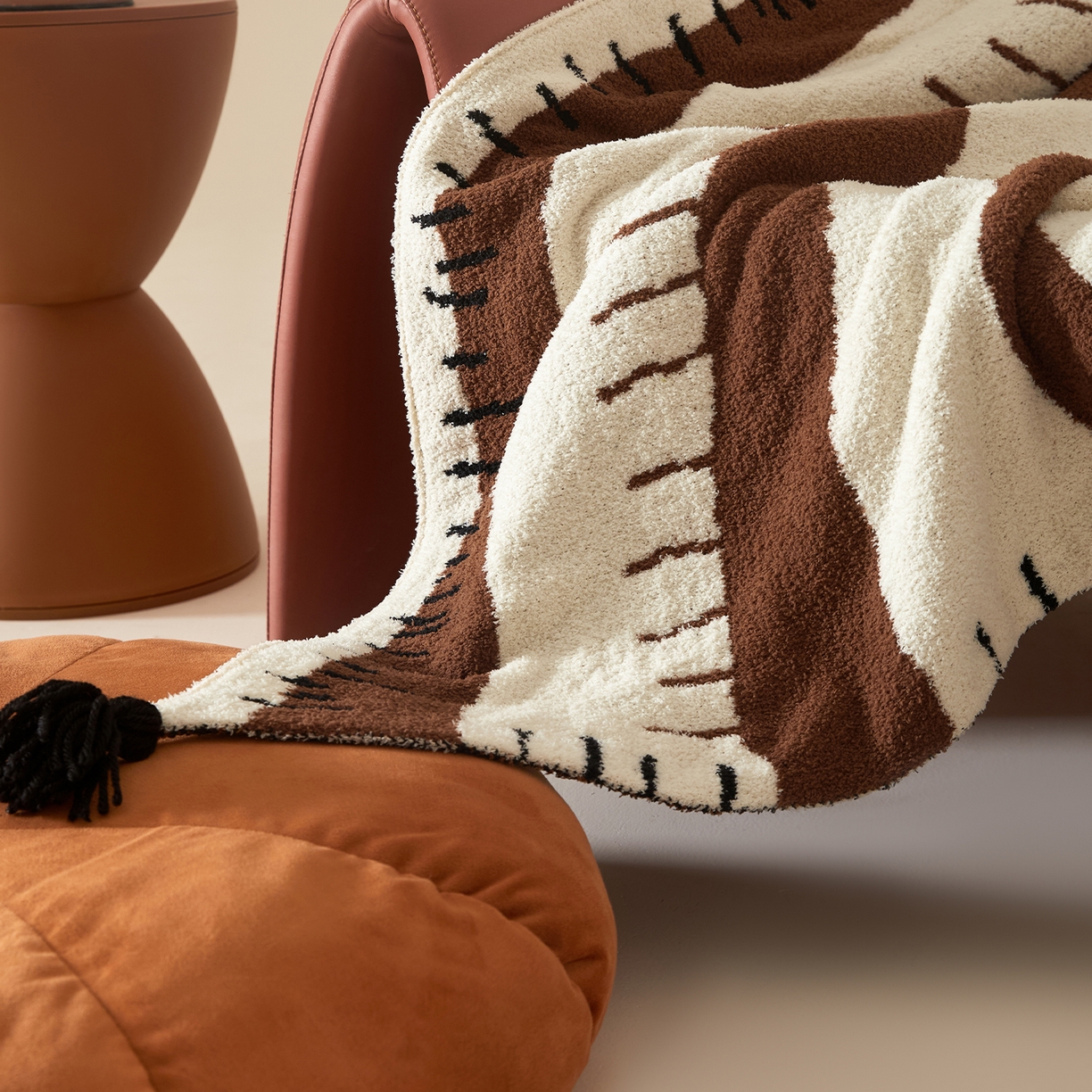 91家纺网 家纺一手货源 找家纺 航途席业 2026新款半边绒毛毯毯子 山澜