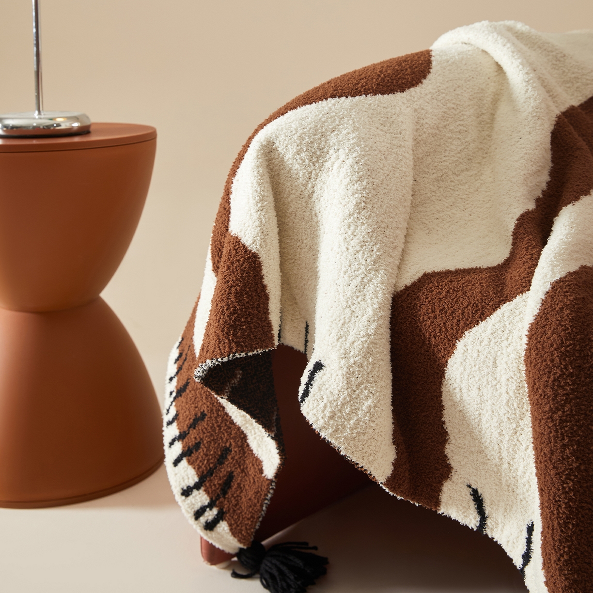 91家纺网 家纺一手货源 找家纺 航途席业 2026新款半边绒毛毯毯子 山澜