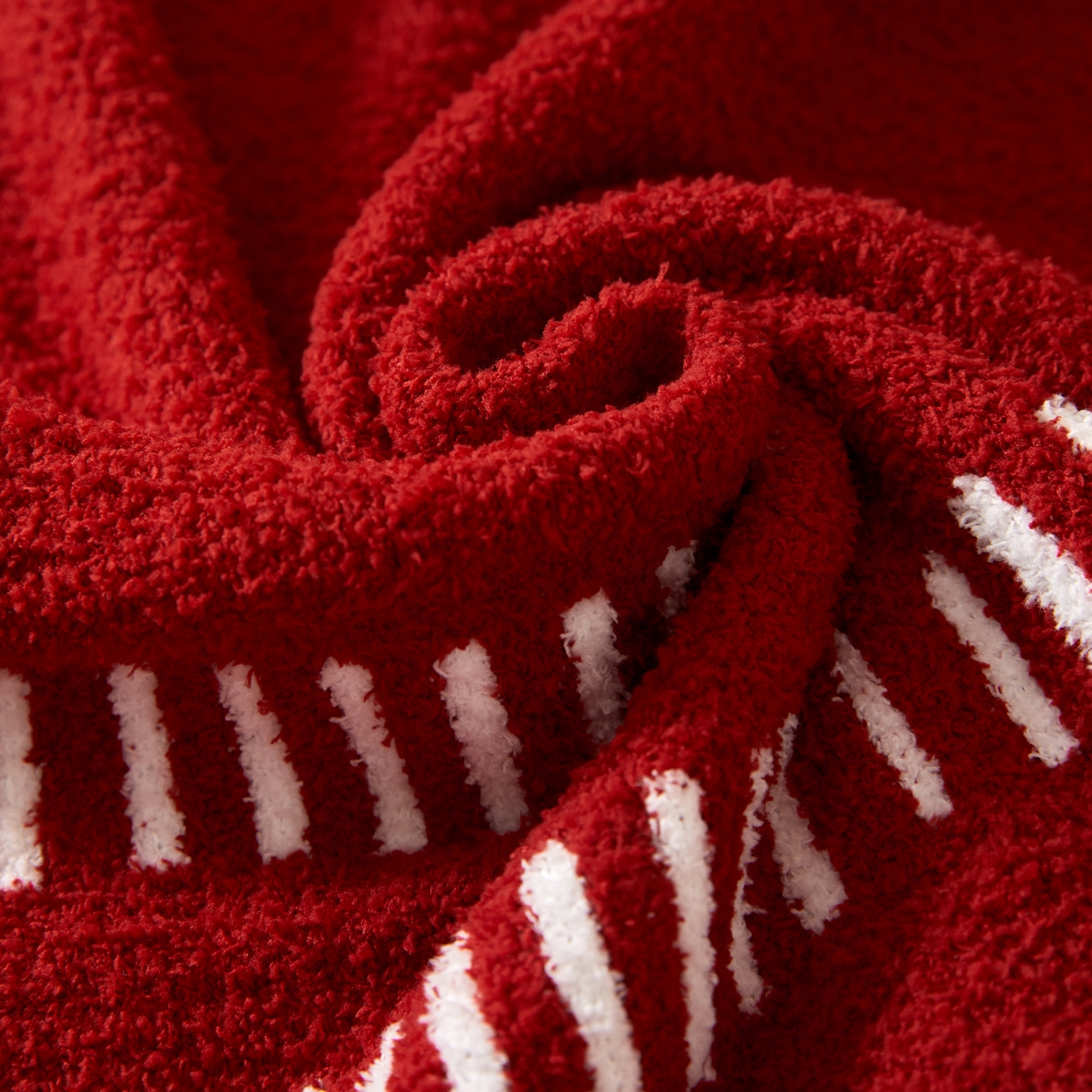 91家纺网 家纺一手货源 找家纺 航途席业 2026新款半边绒毛毯毯子 岁暖