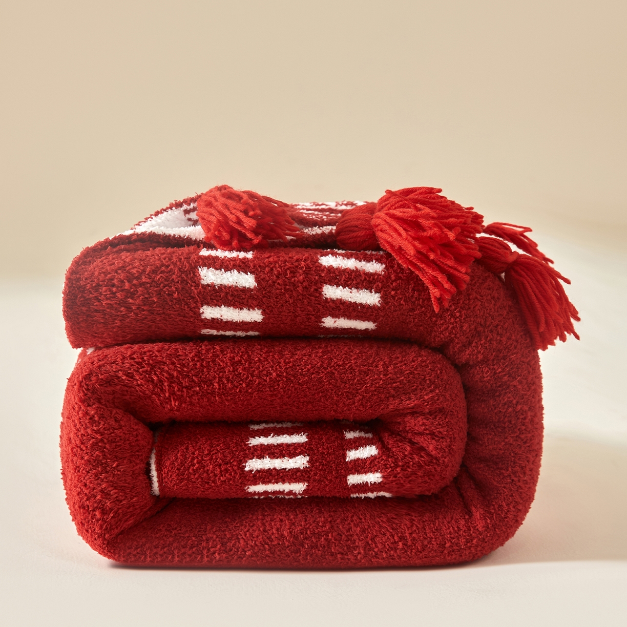 91家纺网 家纺一手货源 找家纺 航途席业 2026新款半边绒毛毯毯子 岁暖