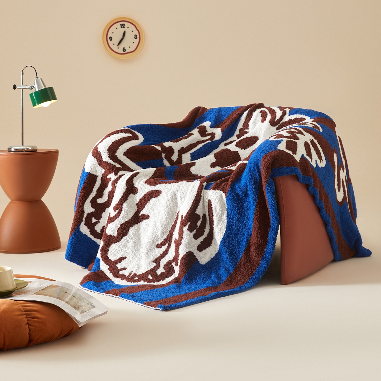 91家纺网 家纺一手货源 找家纺 航途席业 2026新款半边绒毛毯毯子 雪纳瑞