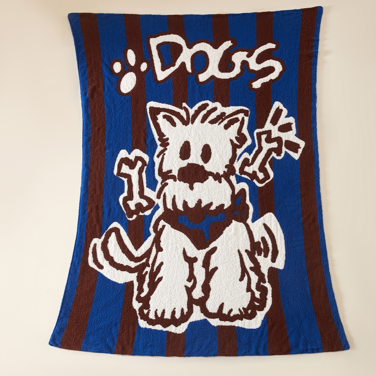 91家纺网 家纺一手货源 找家纺 航途席业 2026新款半边绒毛毯毯子 雪纳瑞