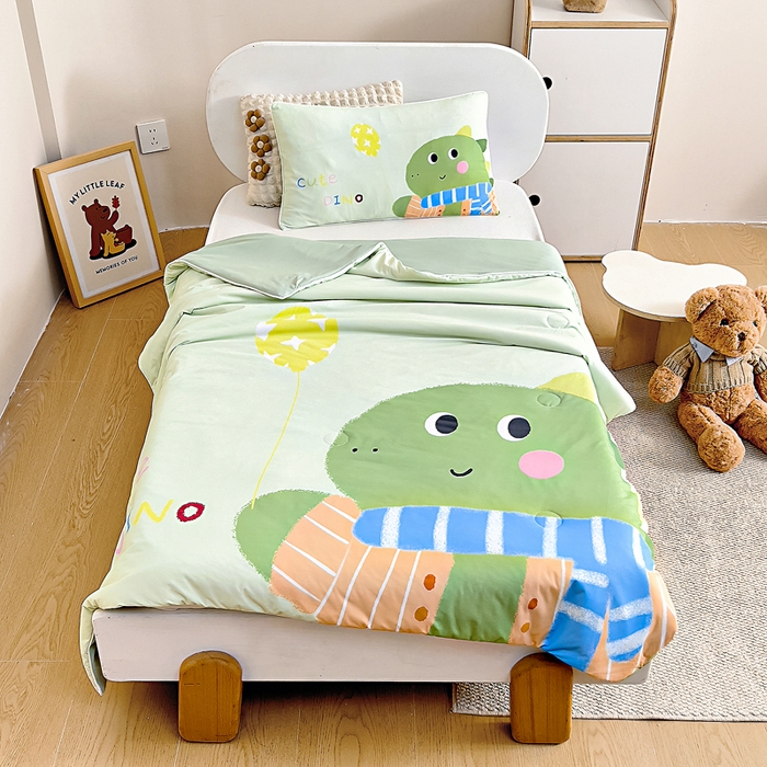 91家纺网 家纺一手货源 找家纺 （总）御棉坊2026新款A类锦氨数码印花大版蚕丝儿童夏凉被幼儿园午睡被宝宝夏季空调被薄被子