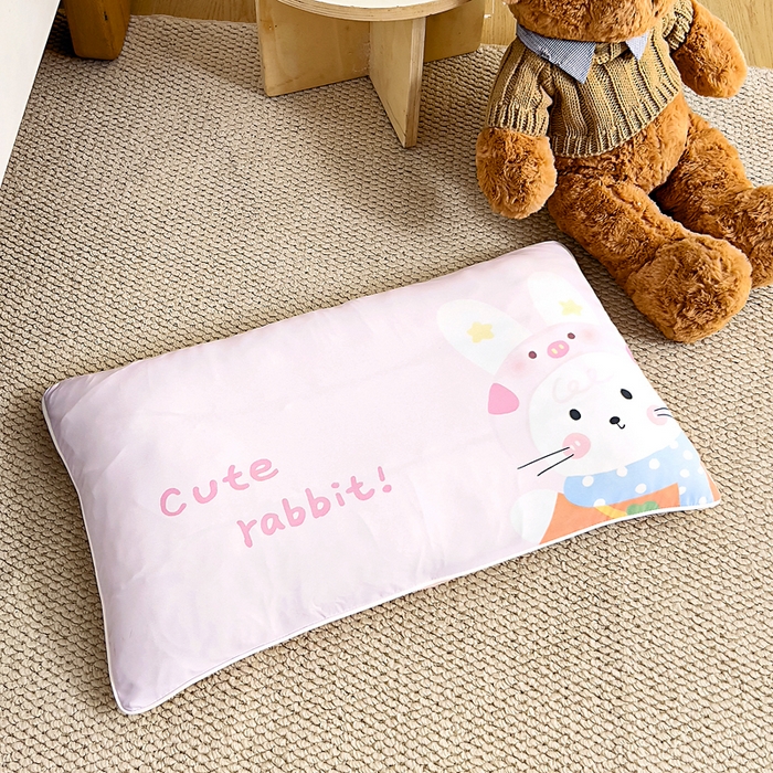 91家纺网 家纺一手货源 找家纺 御棉坊2026新款A类锦氨数码印花大版蚕丝儿童夏凉被幼儿园午睡被宝宝夏季空调被薄被子 兔妹妹