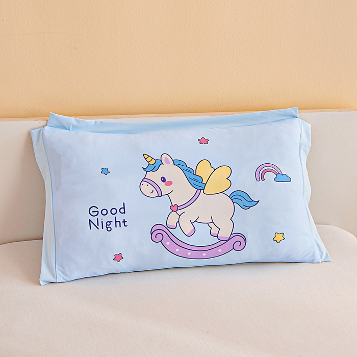 91家纺网 家纺一手货源 找家纺 御棉坊2026新款A类锦氨数码印花圆网蚕丝儿童夏凉被幼儿园午睡被宝宝夏季空调被薄被子 锦氨-彩虹小马