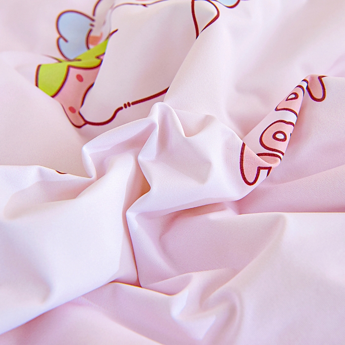 91家纺网 家纺一手货源 找家纺 御棉坊2026新款A类锦氨数码印花圆网蚕丝儿童夏凉被幼儿园午睡被宝宝夏季空调被薄被子 锦氨-草莓兔精灵