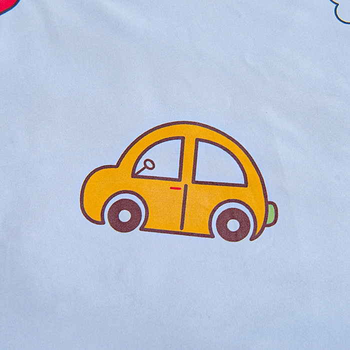 91家纺网 家纺一手货源 找家纺 御棉坊2026新款A类锦氨数码印花圆网蚕丝儿童夏凉被幼儿园午睡被宝宝夏季空调被薄被子 锦氨-多彩小车