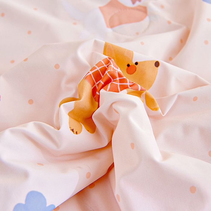 91家纺网 家纺一手货源 找家纺 御棉坊2026新款A类锦氨数码印花圆网蚕丝儿童夏凉被幼儿园午睡被宝宝夏季空调被薄被子 锦氨-狗乐园