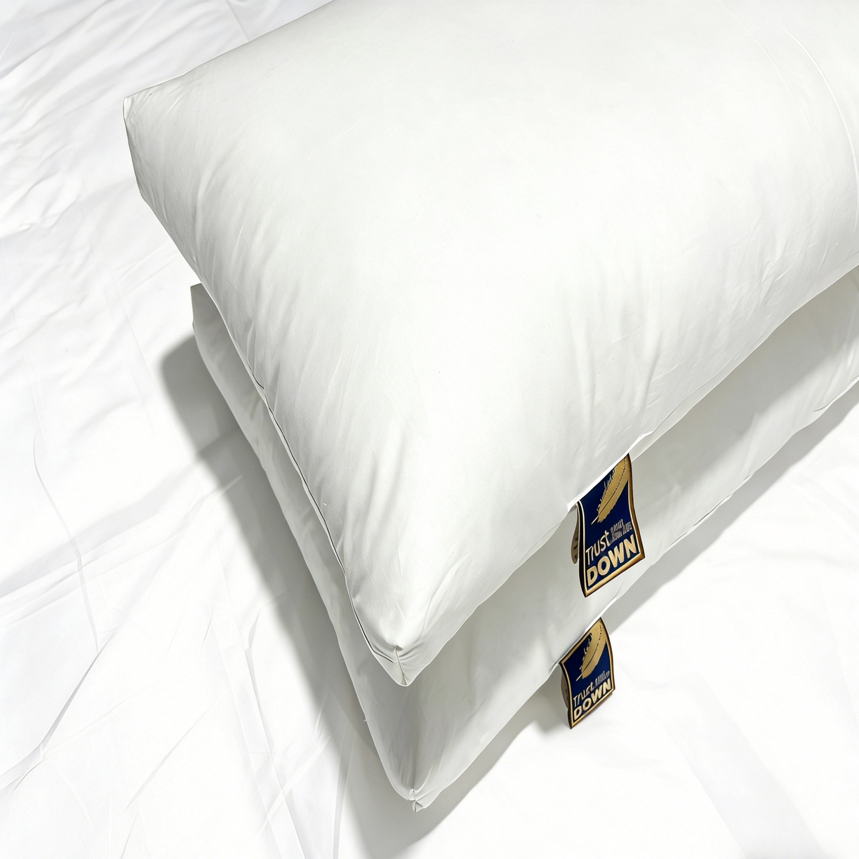 91家纺网 家纺一手货源 找家纺 （总）安力森/诚臻酒店用品 2026新款星级酒店鹅丝枕芯护颈枕头成人单人不扎头无异味高回弹家用助眠枕