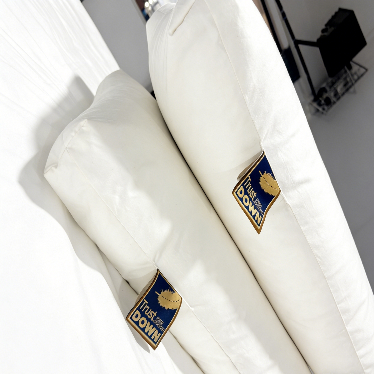 91家纺网 家纺一手货源 找家纺 （总）安力森/诚臻酒店用品 2026新款星级酒店鹅丝枕芯护颈枕头成人单人不扎头无异味高回弹家用助眠枕