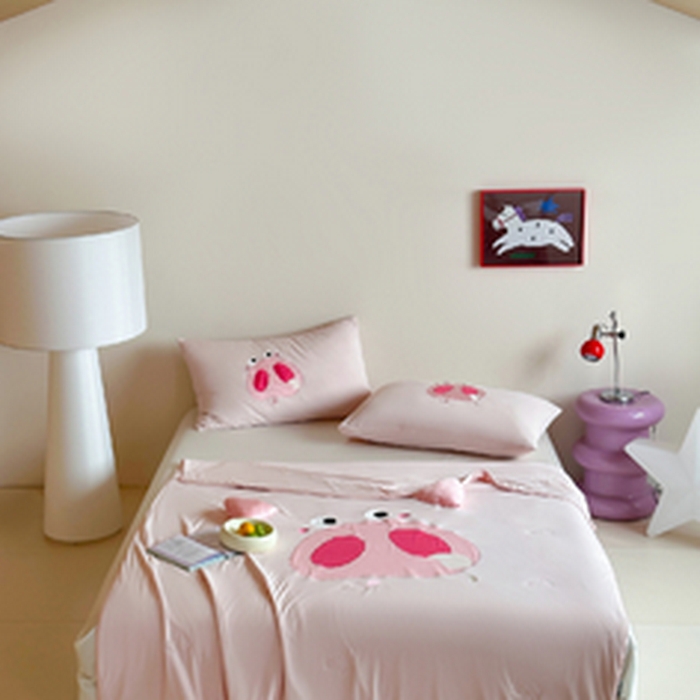 91家纺网 家纺一手货源 找家纺 （总）傲蕾良品 2026新款冰冰鸭即刻凉感夏被