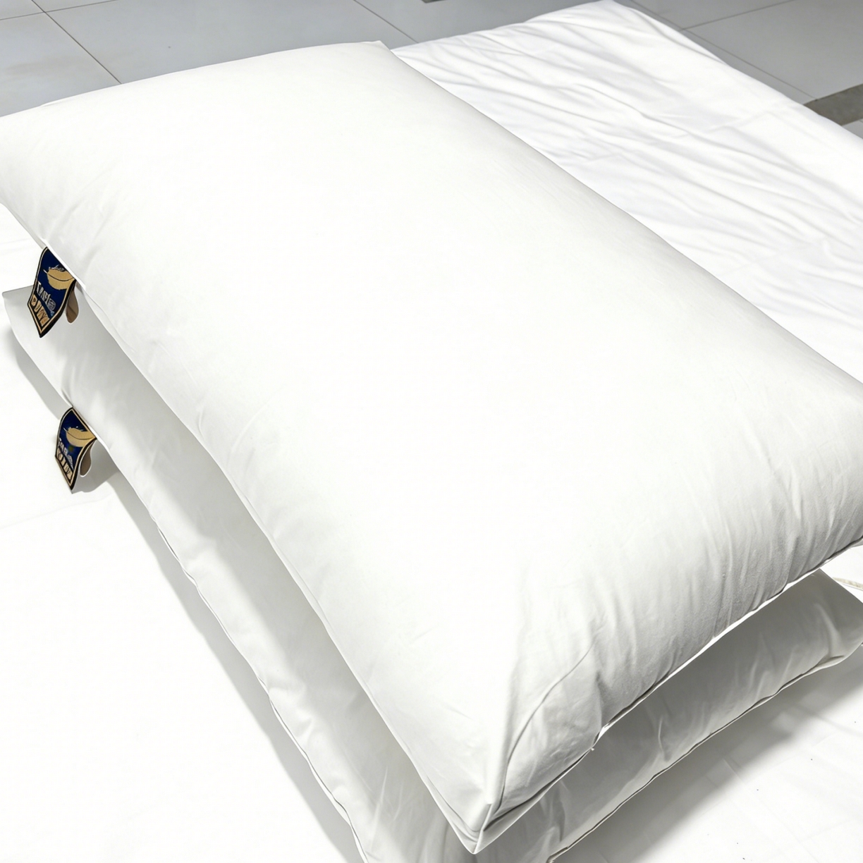 91家纺网 家纺一手货源 找家纺 （总）安力森/诚臻酒店用品 2026新款星级酒店鹅丝枕芯护颈枕头成人单人不扎头无异味高回弹家用助眠枕